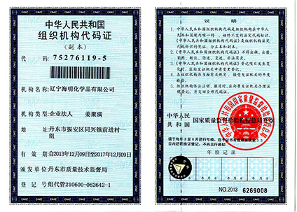 2016-组织机构代码证
